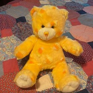 Yellow candy corn bear